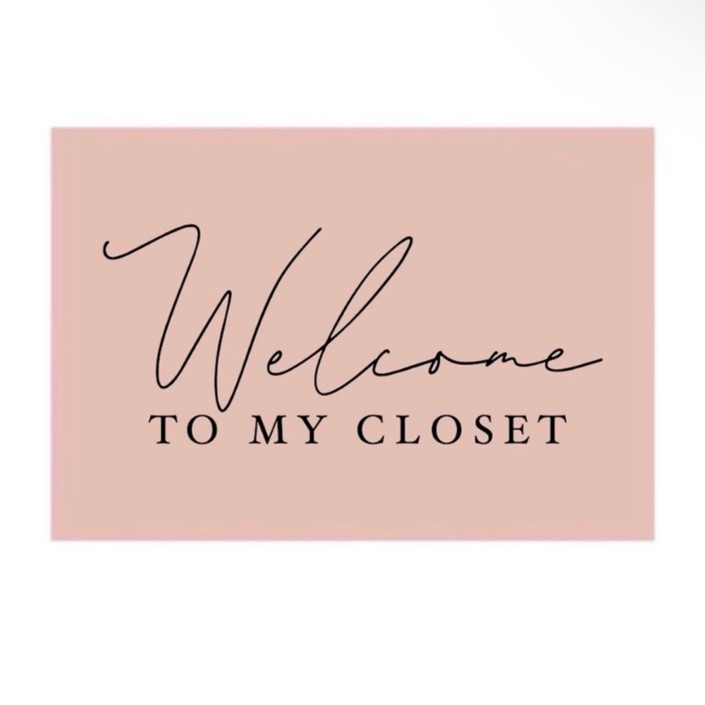 💞WELCOME TO MY CLOSET💞